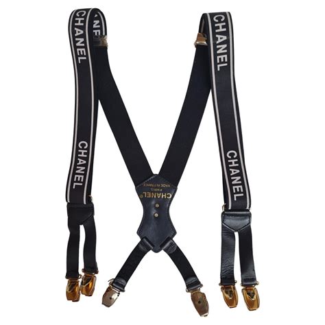 chanel suspenders for sale